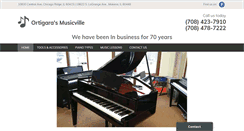 Desktop Screenshot of ortigarasmusicville.com